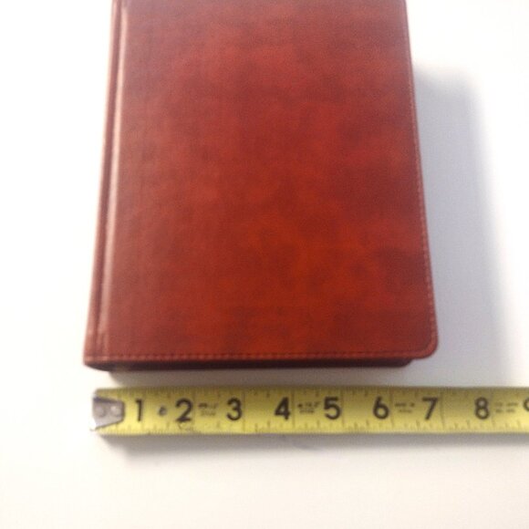 Illustrator's Notetaking (Coloring) Bible (HCSB) British Tan Leather Touch ~ NEW - Picture 13 of 13